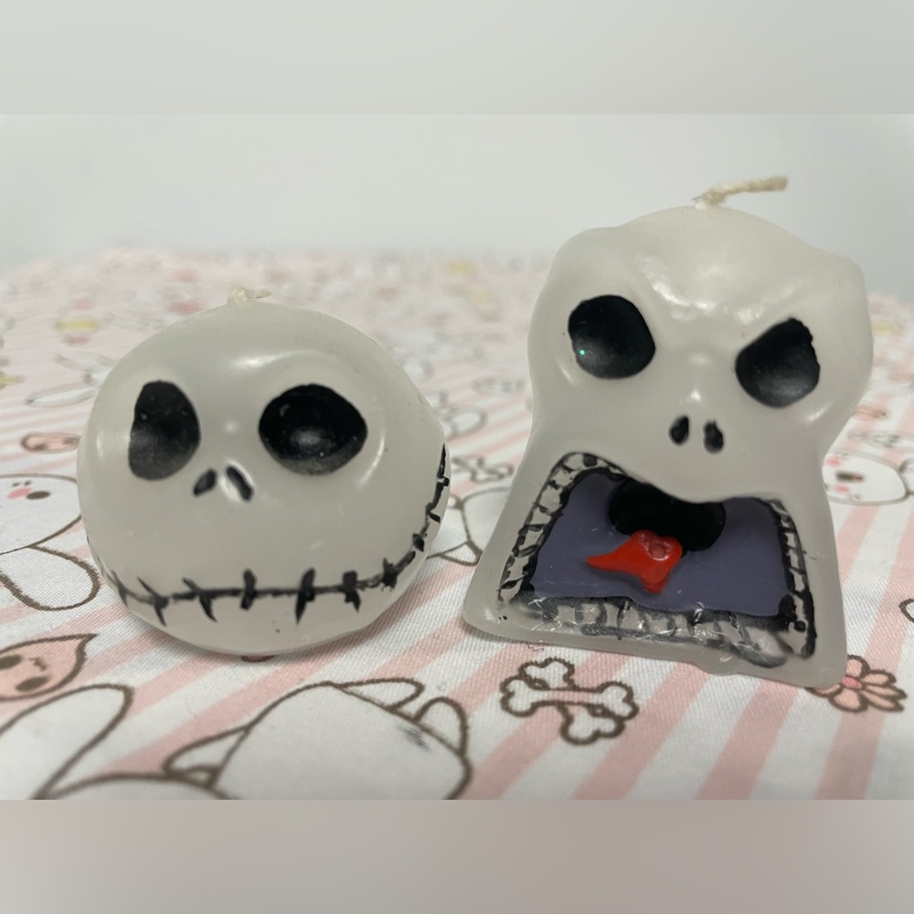 Jack Skellington Halloween Nightmare Before Christmas Mini Candles